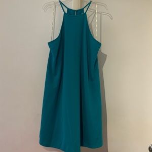 Plus 2x Teal Dress